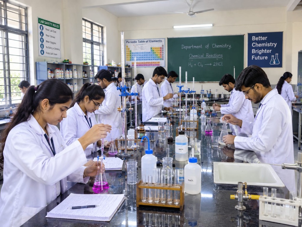 Najibabad Degree College Science Laboratories